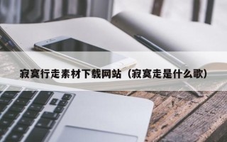 顺德寂寞行走素材下载网站（寂寞走是什么歌）